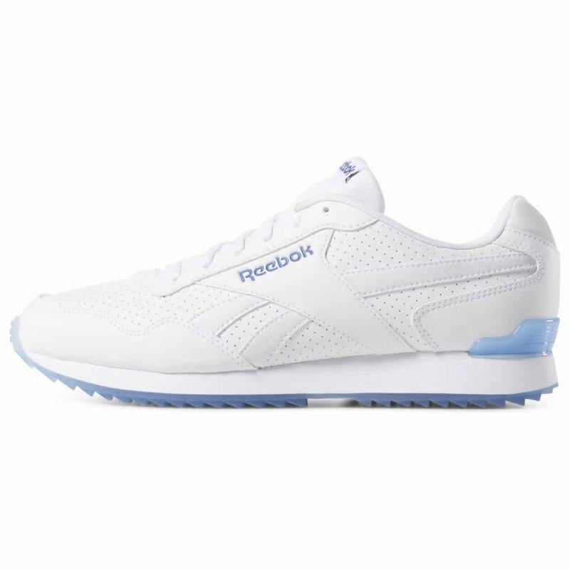 Reebok Royal Glide Tenisky Panske - Biele/Kráľovská Modrá PR5880RM